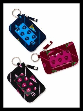 💕PINK VS Red Coin Purse/Pouch/Key Chain NWT💕